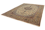 Kashan Персийски връзван килим 419x292 - Снимка 2