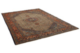 Tabriz Персийски връзван килим 300x209 - Снимка 1