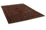 Senneh - Kurdi Персийски връзван килим 300x206 - Снимка 1