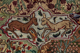 Kashmar - Khorasan Персийски връзван килим 398x299 - Снимка 10