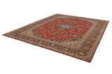 Kashan Персийски връзван килим 400x310 - Снимка 2