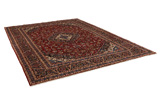 Kashan Персийски връзван килим 378x273 - Снимка 1