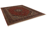 Kashan Персийски връзван килим 393x298 - Снимка 1