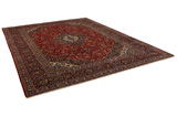 Kashan Персийски връзван килим 390x296 - Снимка 1