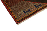 Gabbeh - Qashqai Персийски връзван килим 153x101 - Снимка 3