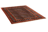 Kashkooli - Gabbeh Персийски връзван килим 201x153 - Снимка 1