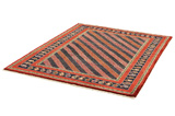 Kashkooli - Gabbeh Персийски връзван килим 201x153 - Снимка 2