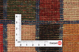 Gabbeh - Bakhtiari Персийски връзван килим 190x117 - Снимка 4