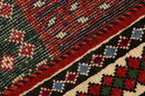 Gabbeh - Qashqai Персийски връзван килим 190x114 - Снимка 6