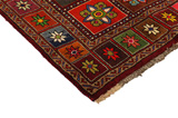 Gabbeh - Bakhtiari Персийски връзван килим 205x156 - Снимка 3