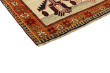 Gabbeh - Qashqai Персийски връзван килим 220x143 - Снимка 3