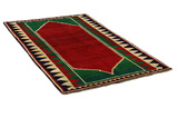 Gabbeh - Qashqai Персийски връзван килим 215x120 - Снимка 1