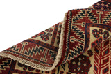 Gabbeh - Qashqai Персийски връзван килим 220x143 - Снимка 5