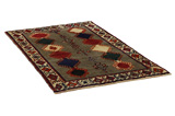 Gabbeh - Qashqai Персийски връзван килим 185x105 - Снимка 1