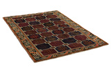 Gabbeh - Bakhtiari Персийски връзван килим 215x133 - Снимка 1