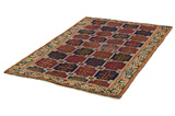 Gabbeh - Bakhtiari Персийски връзван килим 215x133 - Снимка 2