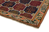 Gabbeh - Bakhtiari Персийски връзван килим 215x133 - Снимка 3