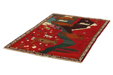 Kashkooli - Gabbeh Персийски връзван килим 180x127 - Снимка 2