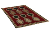 Gabbeh - Qashqai Персийски връзван килим 201x123 - Снимка 1