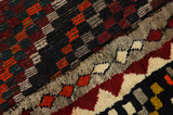Gabbeh - Qashqai Персийски връзван килим 218x124 - Снимка 6