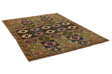 Gabbeh - Bakhtiari Персийски връзван килим 245x176 - Снимка 1