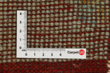 Gabbeh - Bakhtiari Персийски връзван килим 150x103 - Снимка 4