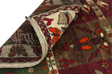 Gabbeh - Bakhtiari Персийски връзван килим 192x147 - Снимка 5