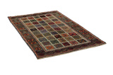 Gabbeh - Bakhtiari Персийски връзван килим 189x111 - Снимка 1