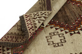 Gabbeh - Qashqai Персийски връзван килим 205x120 - Снимка 5