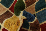 Gabbeh - Bakhtiari Персийски връзван килим 150x111 - Снимка 7