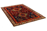 Gabbeh - Qashqai Персийски връзван килим 250x158 - Снимка 1