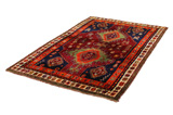 Gabbeh - Qashqai Персийски връзван килим 250x158 - Снимка 2