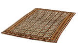 Gabbeh - Bakhtiari Персийски връзван килим 192x126 - Снимка 2