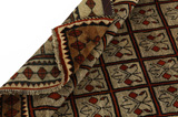 Gabbeh - Bakhtiari Персийски връзван килим 192x126 - Снимка 5