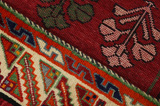 Gabbeh - Qashqai Персийски връзван килим 215x121 - Снимка 6