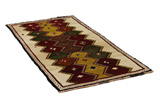 Gabbeh - Qashqai Персийски връзван килим 200x100 - Снимка 1
