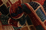 Gabbeh - Bakhtiari Персийски връзван килим 115x105 - Снимка 7
