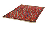 Gabbeh - Qashqai Персийски връзван килим 166x124 - Снимка 2