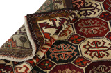 Gabbeh - Bakhtiari Персийски връзван килим 190x125 - Снимка 5