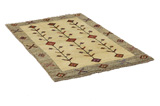 Gabbeh - Qashqai Персийски връзван килим 157x96 - Снимка 1