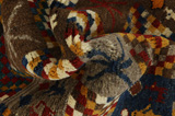 Gabbeh - Bakhtiari Персийски връзван килим 147x107 - Снимка 7