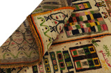 Gabbeh - Qashqai Персийски връзван килим 168x104 - Снимка 5