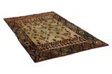 Gabbeh - Qashqai Персийски връзван килим 205x124 - Снимка 1