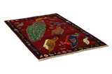Gabbeh - Qashqai Персийски връзван килим 180x110 - Снимка 1
