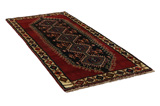Yalameh - Qashqai Персийски връзван килим 261x112 - Снимка 1