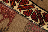 Gabbeh - Qashqai Персийски връзван килим 284x108 - Снимка 6