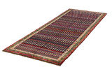 Gabbeh - Qashqai Персийски връзван килим 298x110 - Снимка 2
