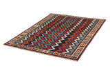 Gabbeh - Qashqai Персийски връзван килим 220x146 - Снимка 2