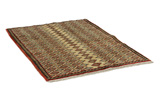 Bakhtiari - Gabbeh Персийски връзван килим 185x129 - Снимка 1