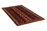 Gabbeh - Qashqai Персийски връзван килим 206x112 - Снимка 1